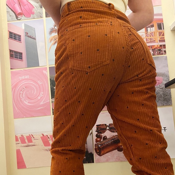 Topshop Corduroy Mom Jeans - Picture 3 of 5